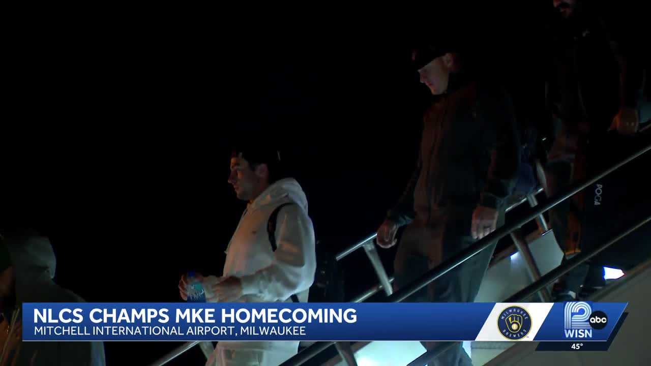 'City hasn't stopped smiling': Air traffic controllers welcome Brewers back to Milwaukee — WISN 12 Milwaukee, Austin Sports news