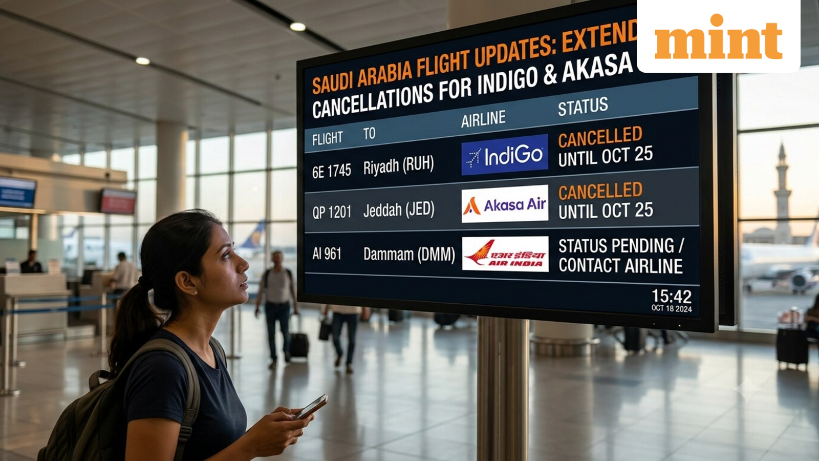IndiGo and Akasa Air extend Saudi flight suspensions: Check new dates; has Air India followed suit? — Mint India, Austin Technology news